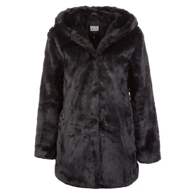 Obrázek Urban Classics Klasický kabát, Ženy, Velikost: Large, Black