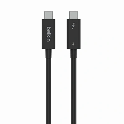 Obrázek Belkin aktives Thunderbolt 4 Kabel, USB Type C Verbindung mit 100W Power Delivery, PD fähig, konform und kompatibel TB3, MacBook Pro, iPhone 16 Pro/15 eGPU anderen Geräten, 2m