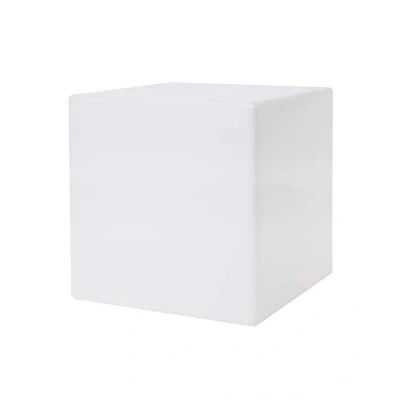 Obrázek 8 seasons design Lampa s kostkou Shining Cube (E27, 33 cm, vnější a vnitřní, odolné proti UV záření povětrnostním vlivům, servírovací kostka, svítící kubusové svítidlo, zahradní kostky)