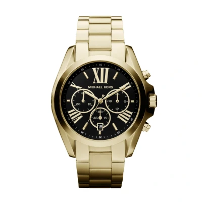 Obrázek Michael Kors Bradshaw Hodinky goldcoloured, Ženy, Velikost: One Size, Gold coloured