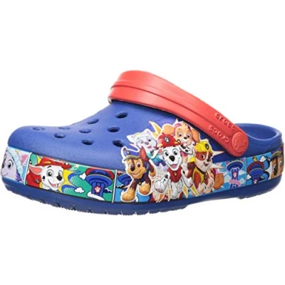 Obrázek Crocs Unisex dětský Crocsfl Paw Patrol Band CLG K Clog, Modrá Blue Jeans 4 gx