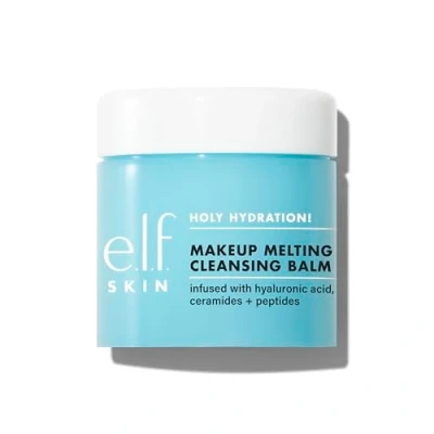 Obrázek e.l.f. SKIN Holy Hydration! Makeup Melting Cleansing Balm JUMBO, čistič obličeje a odstraňovač make upu, s kyselinou hyaluronovou, veganský netestovaný na zvířatech