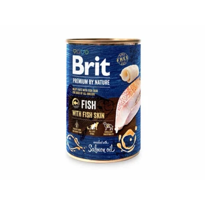 Obrázek Konzerva BRIT Premium by Nature Fish &amp; Skin 400g