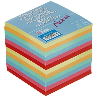 Obrázek König &amp; Ebhardt und 8655603 barevná náhradní vložka pro box na lístky (9 x 9 cm, 700 listů barevné)
