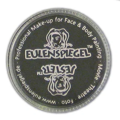 Obrázek Eulenspiegel 501115 krémový make up, černý, 35 ml, Halloween, karneval, tematická party