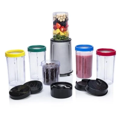 Obrázek Tristar BL 4445 stojanový mixér kompletní sada 17dílná hrnek s sebou smoothie &amp; koktejl Maker