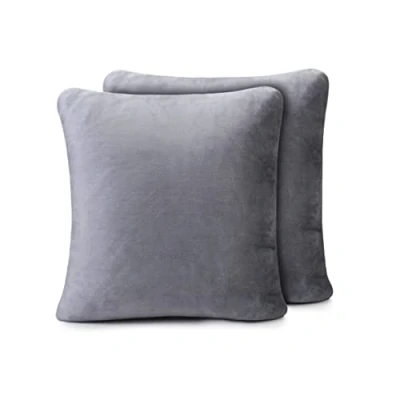 Obrázek Amago Pouzdro na polštář , sada 2, kašmírový pocit, 50 x cm, antracit, 40133 91 A2