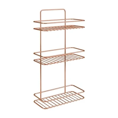 Obrázek Metaltex ESTANTE 3 Alturas Reflex Copper Regal, Metall, Kupfer, 26x13x53cm