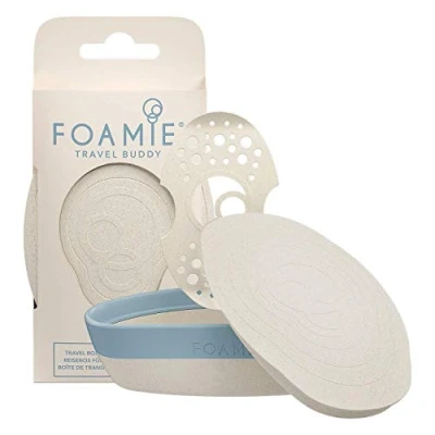Obrázek Foamie cestovní box na mýdlo, 100% vodotěsná dóza dóza, udržitelná &amp; znovu použitelná, pevný šampon pro všechny běžné velikosti pevných mýdel