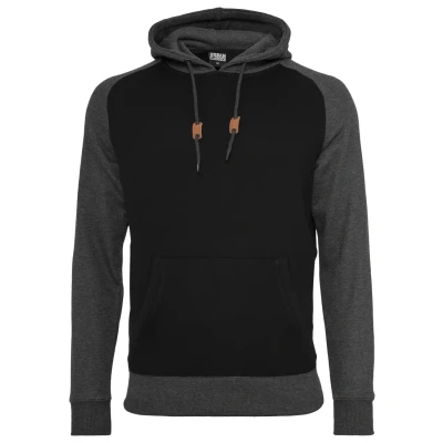 Obrázek Urban Classics Contrast Mikina, Muži, Velikost: XXL, Blk/cha