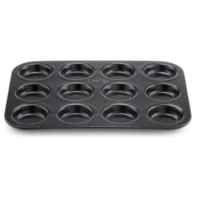 Obrázek Prestige Pečicí forma Inspire plech na pečení s 12 prohlubněmi nepřilnavý povrch robustní uhlíková ocel 40 x 26,5 2 cm