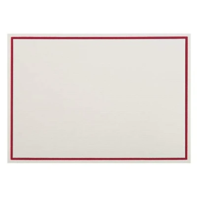 Obrázek G.Lalo Sada pohlednic Lalo 32620L Vergé de France (25% Hadern s 10 pohlednicemi papír 300 g, 107 x 152 mm, barevným okrajem bordó, obálek, bílá podšívka, 114 162 1 balení)