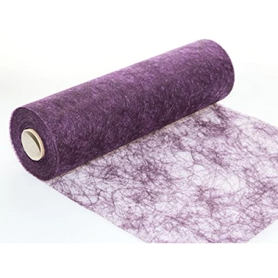 Obrázek 25 m x 30 cm Sizo Vlasu® vliesová originální hlavu stůl běhoun Fialová Lilek na svatbu