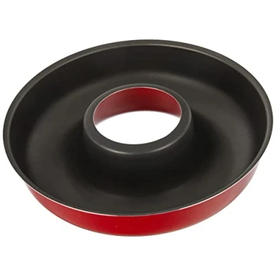 Obrázek IBILI MOLDE SAVARIN Venus 24 cm, nerezová ocel, černá/červená, x 5 cm