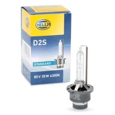 Obrázek HELLA 8GS 007 949 261 xenonová žárovka D2S Xenon až 4300 kelvinů 85 V 35 W provedení patice žárovky: P32d 2 krabice množství: 1