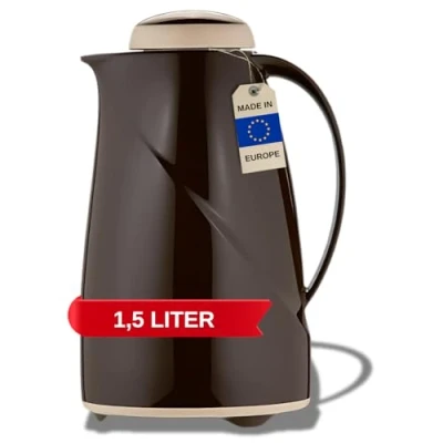 Obrázek Helios Wave plastová izolační konvice, cappuccino, 1,5 litru