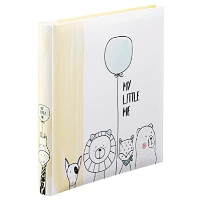 Obrázek Hama Baby album &quot;My Little Me&quot; (dětské fotoalbum s 60 stranami pro dívky a chlapce, dětská fotokniha na cca 300 fotografií, vlastní tvorbu nalepení motivem, formát alba 29 x 32 cm)