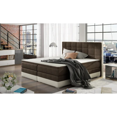 Obrázek Boxspring Damaso 180x200 Materiál / Dekor: Sawana 26, Ekokůže Soft 33