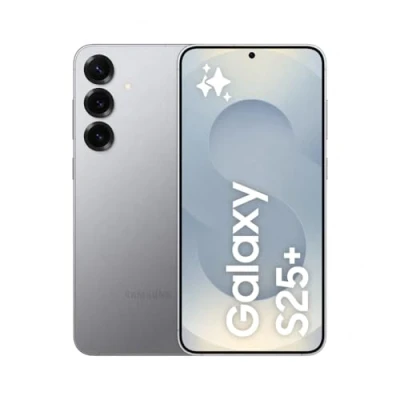 Obrázek Samsung Smartphone Galaxy S25+ AI s AI, bez smlouvy, mobilní telefon Android, 12 GB RAM, 256 paměť, 50MP kamera, Silver Shadow, 3letá záruka výrobce [exkluzivně na Amazon]