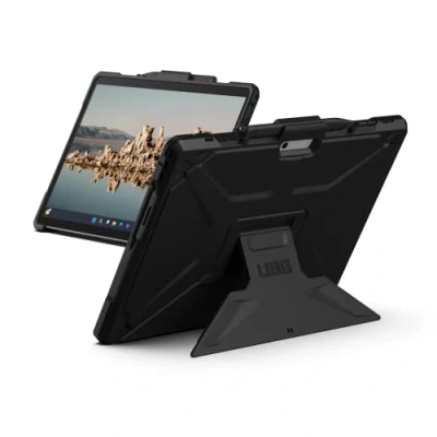 Obrázek URBAN ARMOR GEAR Pouzdro Metropolis SE pro Microsoft Surface 9/11 [Navrženo certifikace, kompatibilní s Type Cover, držák Pen, funkce stojánku, odolný proti pádu a nárazům]