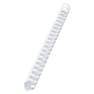 Obrázek CombBind plastový vázací hřbet 38 mm, bílý, 50 kusů