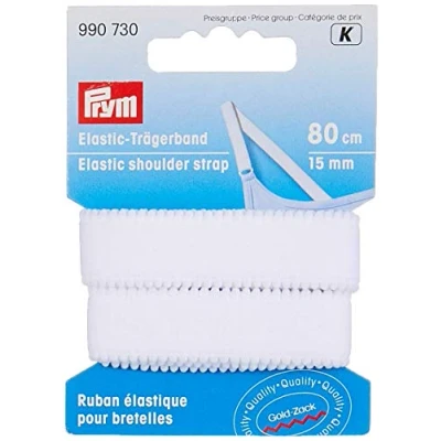 Obrázek PRYM 990730 elastické ramenní popruhy, bílé
