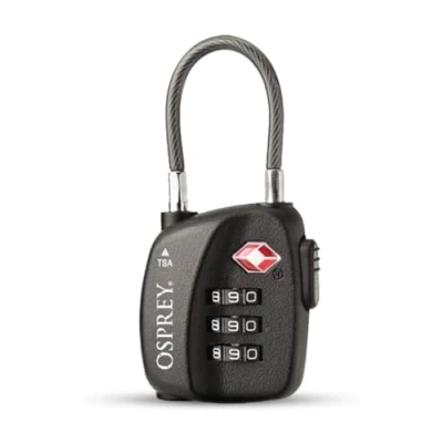 Obrázek Osprey TSA 3 Dial Cable Lock Black Snowboard tool