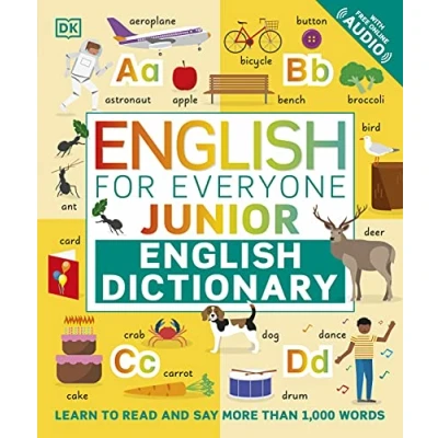 Obrázek English for Everyone Junior Dictionary: Learn to Read and Say More than 1,000 Words