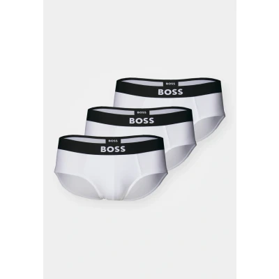 Obrázek BOSS HIP Brief 3 PACK Kalhotky, Muži, Velikost: Small, White