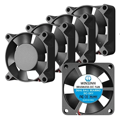 Obrázek WINSINN 30 mm Lüfter 24 V, 3D Drucker Micro Volt 3010 Doppelkugellager, bürstenlose Kühlung x 10 2PIN (5er Pack)