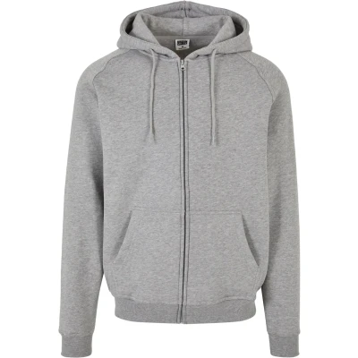 Obrázek Urban Classics ZIP Hoody Mikina na zip, Muži, Velikost: Small, Grey