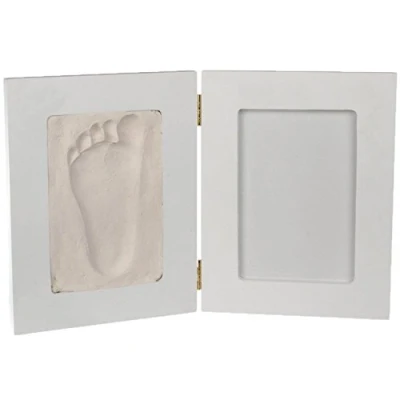 Obrázek Oboustranná sada fotorámečků pro kutily s 250g modelovací hmotou a nálepkami, 17,5 x 12 cm 94/2256