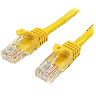 Obrázek StarTech.com 10m Cat5e Ethernet Netzwerkkabel Snagless mit RJ45 Cat 5e UTP Kabel Gelb