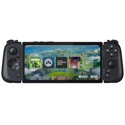 Obrázek Razer Kishi V2 pro mobilní herní ovladač Android (aptika HyperSense, výsuvný střední díl, nabíjení passthrough, výstup jacku, režim virtuálního ovladače), černý