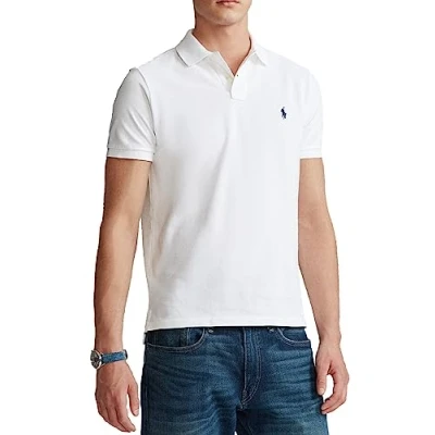 Obrázek Polo Ralph Lauren SLIM FIT Polotričko, Muži, Velikost: Small, Bianco