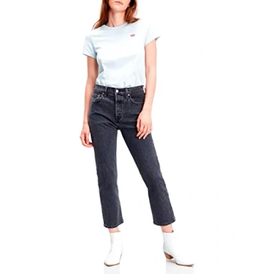 Obrázek Levi&#039;s 501 CROP Džíny Straight Fit, Ženy, Velikost: 28x28, Cabo fade