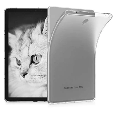 Obrázek kwmobile Pouzdro kompatibilní se Samsung Galaxy Tab S4 10. 5 měkký TPU silikonový kryt průhledný na tablet
