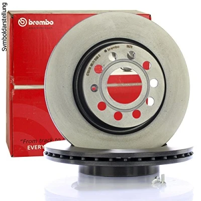 Obrázek Brembo 08.9787.11 zadní brzdový kotouč s UV lakováním, počet 2