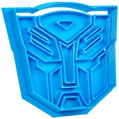 Obrázek Cuticuter Transformers Autobot Ausstechform, Kunststoff, blau, 8x7x1.5 cm
