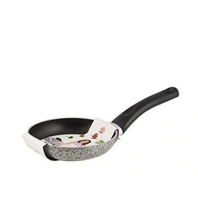 Obrázek Home Salt Peper Bratpfanne mit Antihaftbeschichtung, 14 cm, Metall, Schwarz