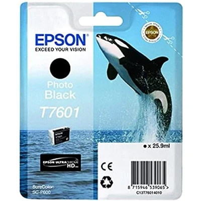 Obrázek Epson T76014010 fotografická inkoustová náplň 26 ml, foto černá