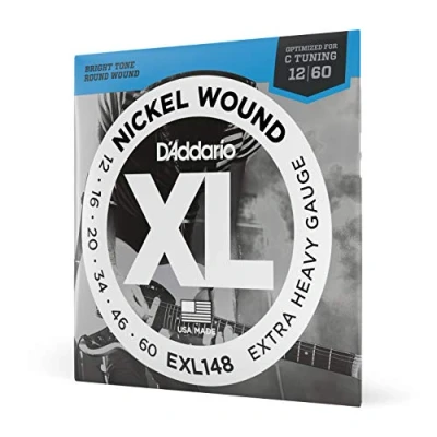 Obrázek D&#039;Addario struny pro kytaru E kytara elektrické kytary elektrickou EXL148 Extra Heavy, 1260 1 kus