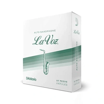 Obrázek La Voz listy pro altsaxofon tloušťka Medium Soft (10 kusů)