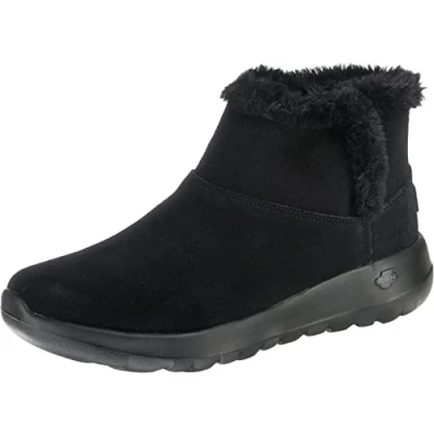 Obrázek Skechers Dámské Joy na cesty svazek módní boty, Černý semiš