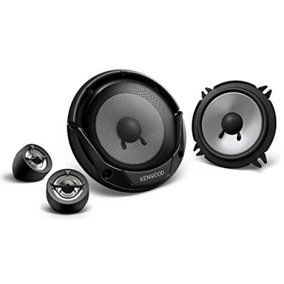 Obrázek Kenwood KFC E130P 130 mm 2cestný komponentní systém s kužel hlubokého tónu (maximální zatížitelnost 250 wattů)