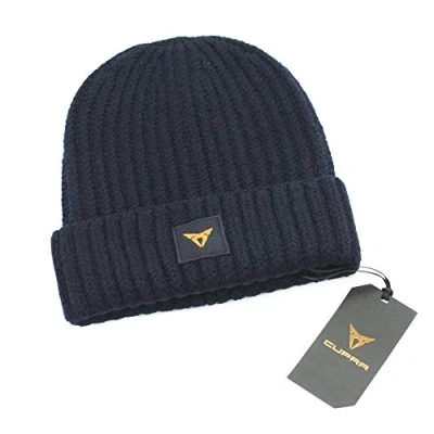 Obrázek Seat 6H1084303IAJ Cupra pletená čepice beanie, tmavě modrá