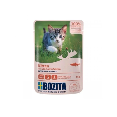 Obrázek Kapsička BOZITA Cat Kitten losos v omáčce 85g