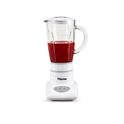 Obrázek Tristar BL 4431 Mixér čepele z ušlechtilé oceli 2 rychlosti skleněná konvice 450 ml kompaktní