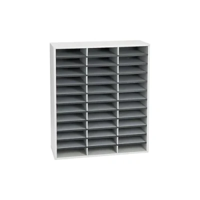 Obrázek Fellowes Odkládací přihrádka na dokumenty, rám potažený melaminem, 36 přihrádek, 737 x 302 881 mm