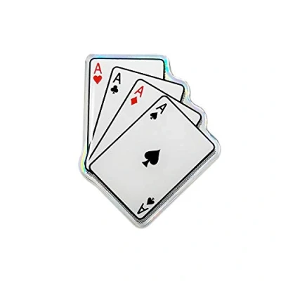 Obrázek 4R Quattroerre.it 14023 3D Aufkleber Spielkarten